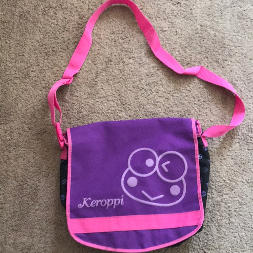 Keroppi side tote💜🐸